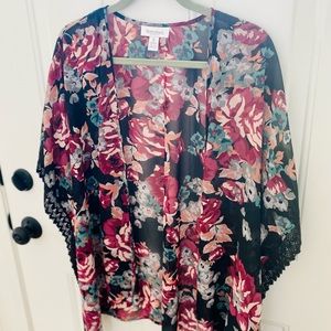 Motherhood Maternity Floral Coverup
